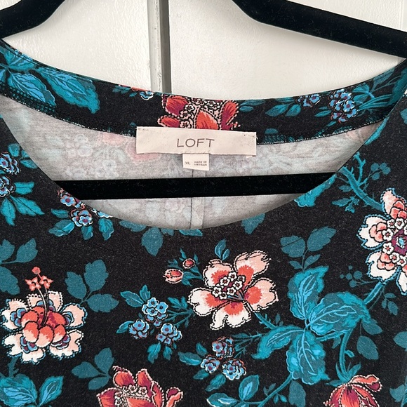 Floral print Tshirt dress - Picture 2 of 4